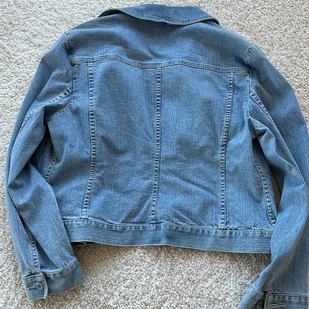 Doncaster denim jacket with removable fur collar - Picture 5 of 16